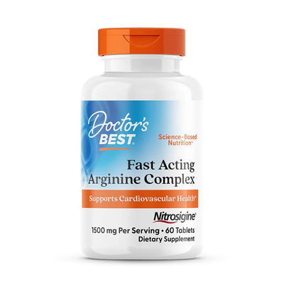 Doctors Best Arginine Complex 750mg, 60 kapsulių