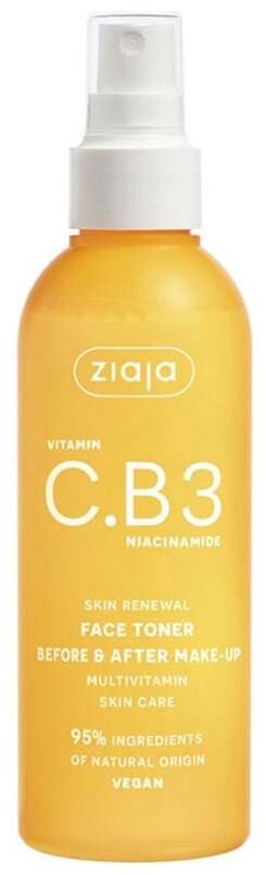 Veido tonikas Ziaja Vitamin C.B3 Niacinamide, 190 ml