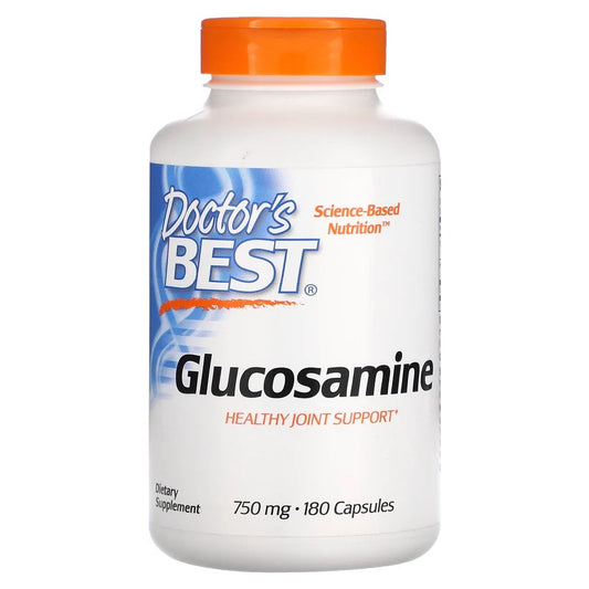Doctor's Best Gliukozamino sulfatas 750 mg, 180 kapsulių