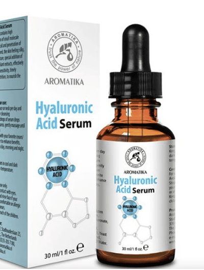 AROMATIKA Hialurono rūgšties serumas veidui ir kaklui, 30ml