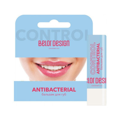 BELOR DESIGN Lupu balzamas Lip Control Antibakterinis, 4.4 g kaina