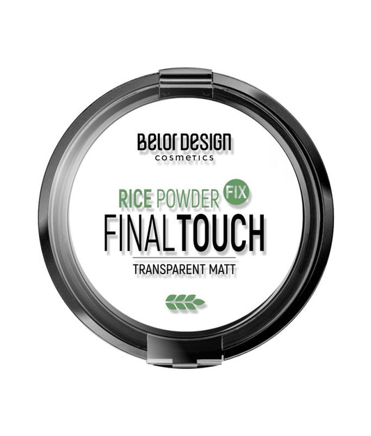 BELOR DESIGN Ryziu pudra-fiksatorius Final Touch, 8.7 g kaina