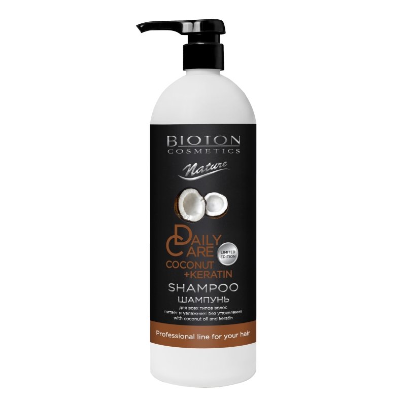 BIOTON COSMETICS NATURE Sampunas Daily Care, 1 l kaina