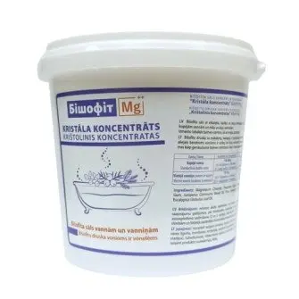 Bišofito druska vonioms ir vonelėms „Kristalinis koncentratas“ Mg++ 1350 g