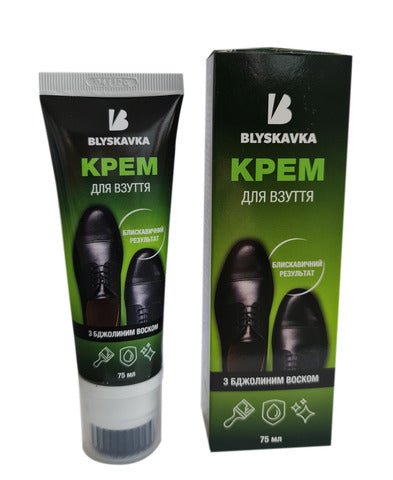 BLYSKAVKA Avalynes kremas su biciu vasku su aplikatoriumi, tamsiai rudas, 75 ml kaina