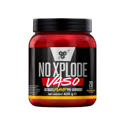 BSN N.O.-Xplode VASO, atogrąžų skonio - 420 g