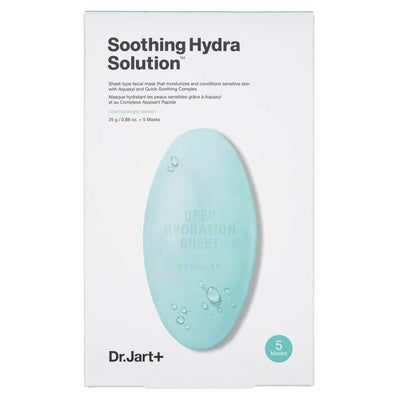 Dr. Jart+ Soothing Hydra Solution lakštinė kaukė - 5 vnt.