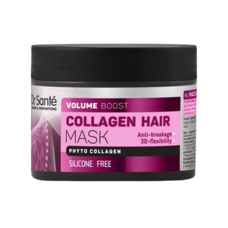 DR.SANTE Collagen Hair Volume Boost Plauku kauke, 300 ml kaina