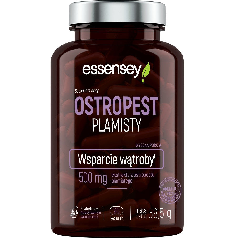 Essensey pieno raktažolė 500 mg - 90 kapsulių