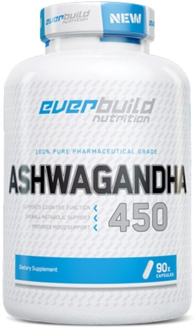 Everbuild Nutrition Ashwagandha 450 mg – 90 kapsulių