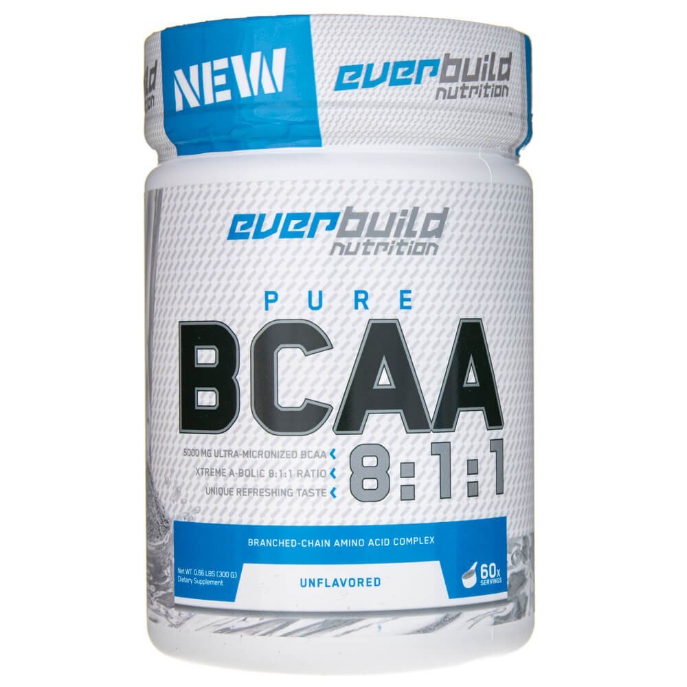 Everbuild Nutrition BCAA 8:1:1 Neskoniai - 300 g