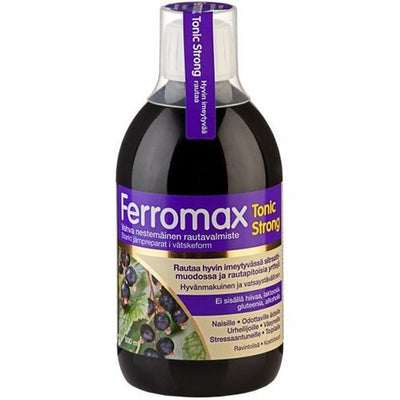 Ferromax Tonic Strong skysta geležis, 500 ml kaina