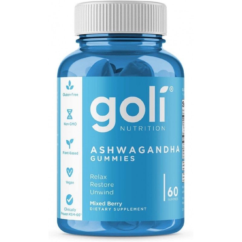 Goli Nutrition Ashwagandha - 60 gelių