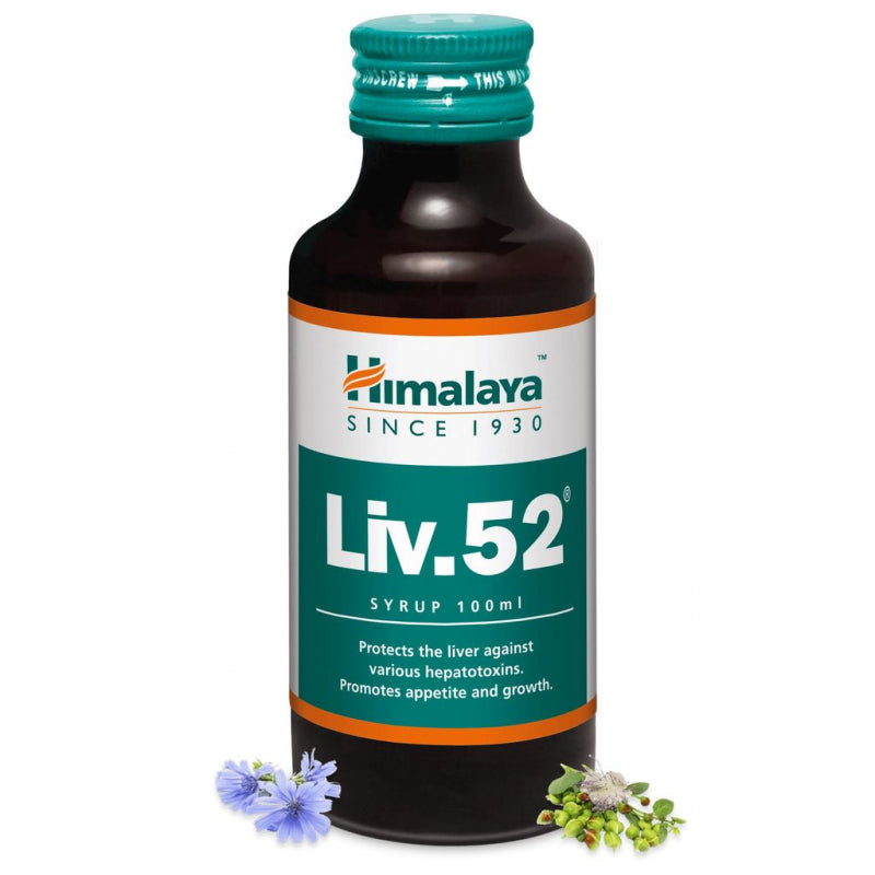 Himalaya Liv.52 Žolelių sirupas - 100 ml