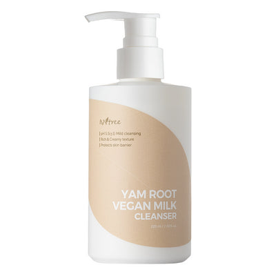 Isntree Yam Root Vegan Milk valomasis pienelis - 220 ml