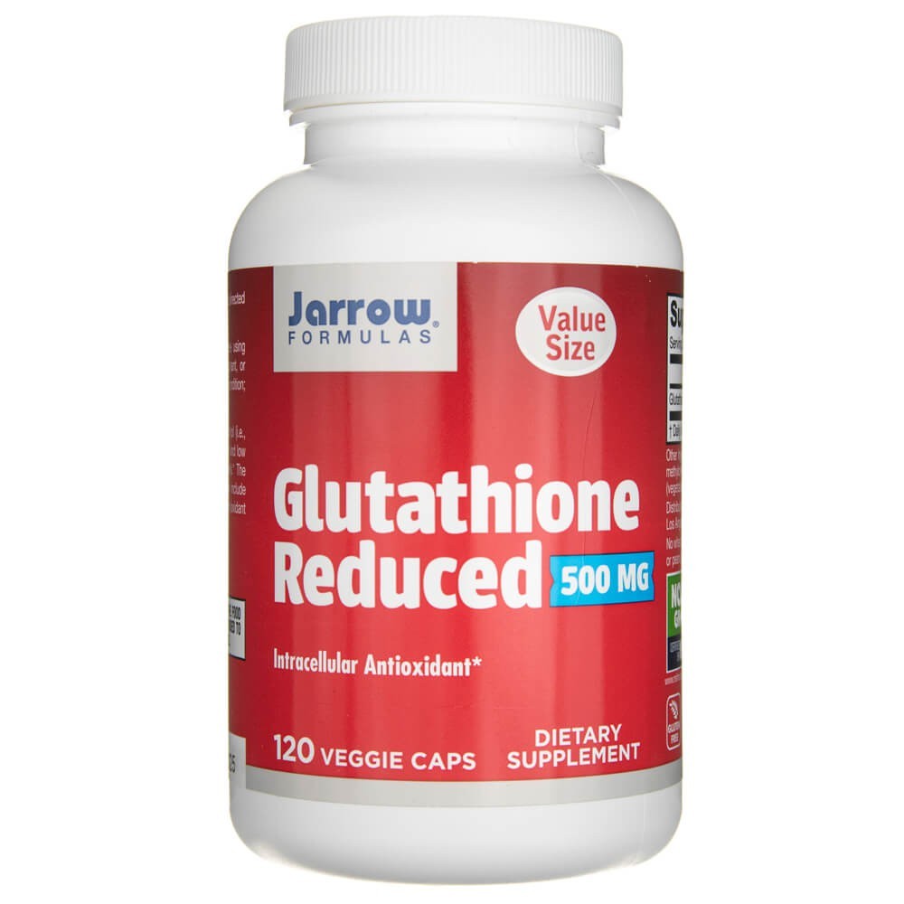 Jarrow Formulas Sumažintas glutationas 500 mg – 120 kapsulių