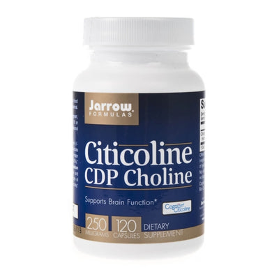 Jarrow Formulas citicolinas (CDP cholinas) 250 mg - 120 kapsulių