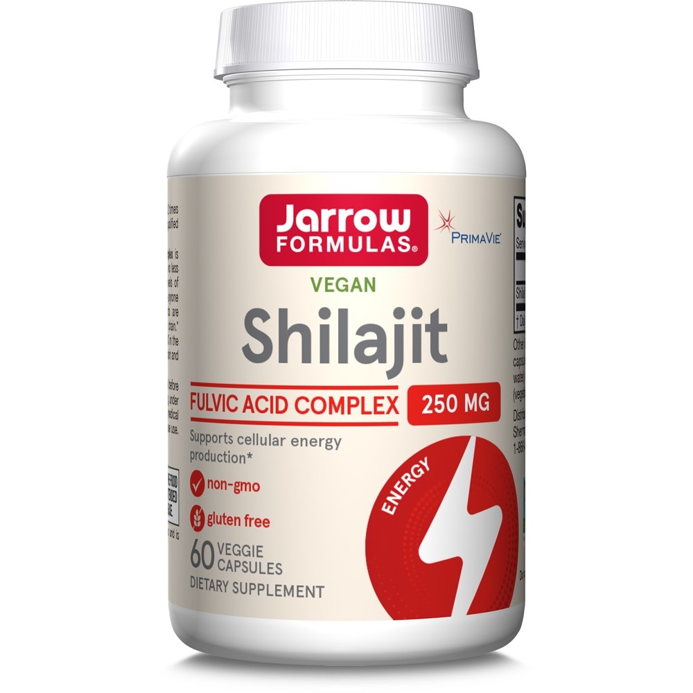 Jarrow Formulas Shilajit Fulvic Acid Complex - 60 kapsulių