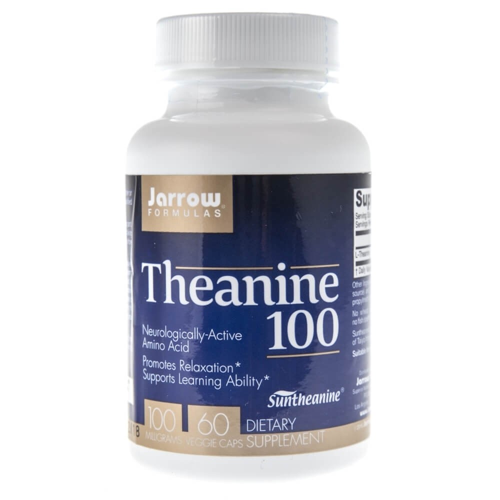 Jarrow Formulas Theanine 100 mg – 60 kapsulių