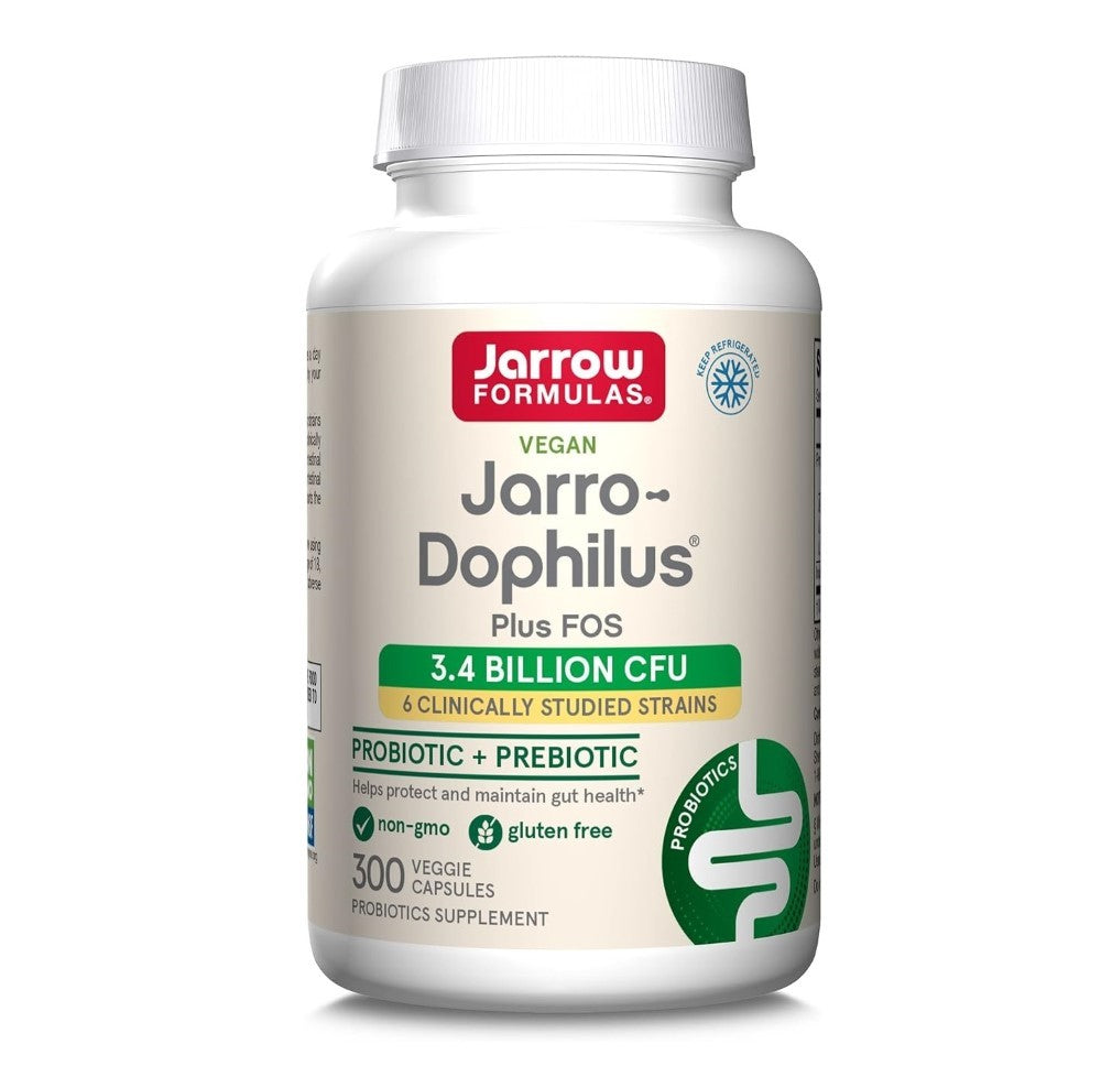 Jarrow Formulas Jarro-Dophilus + FOS - 200 kapsulių