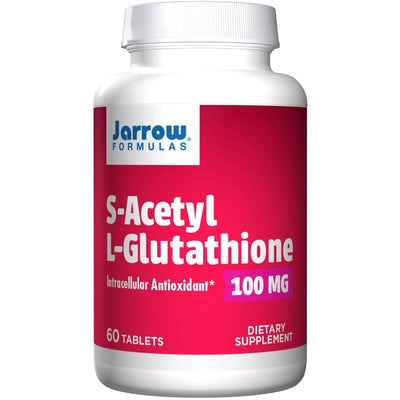 Jarrow Formulas S-Acetil-L-glutationas 100 mg - 60 tablečių