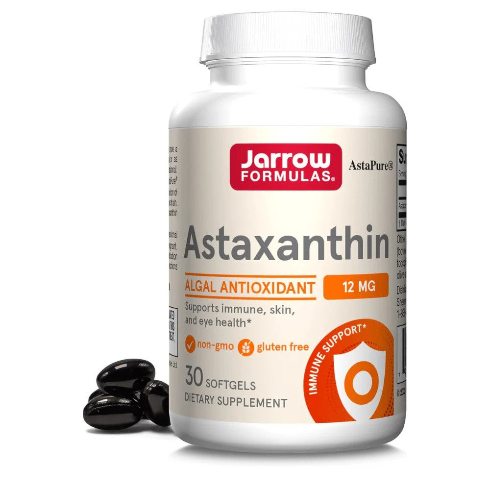 Jarrow Formulas Astaksantinas 12 mg, 30 kapsulių