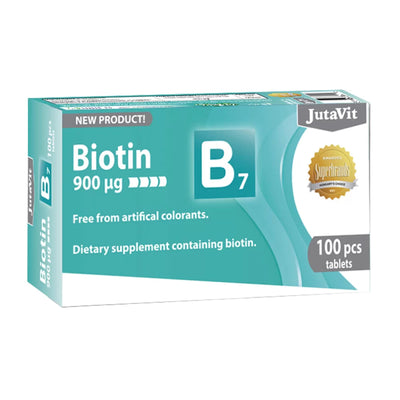 Jutavit, Vitaminas B7, 100 tablečių kaina