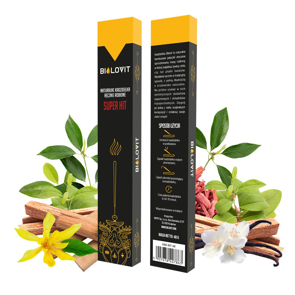 Bilovit Natural Aromatic Incense Super Hit - 40 g