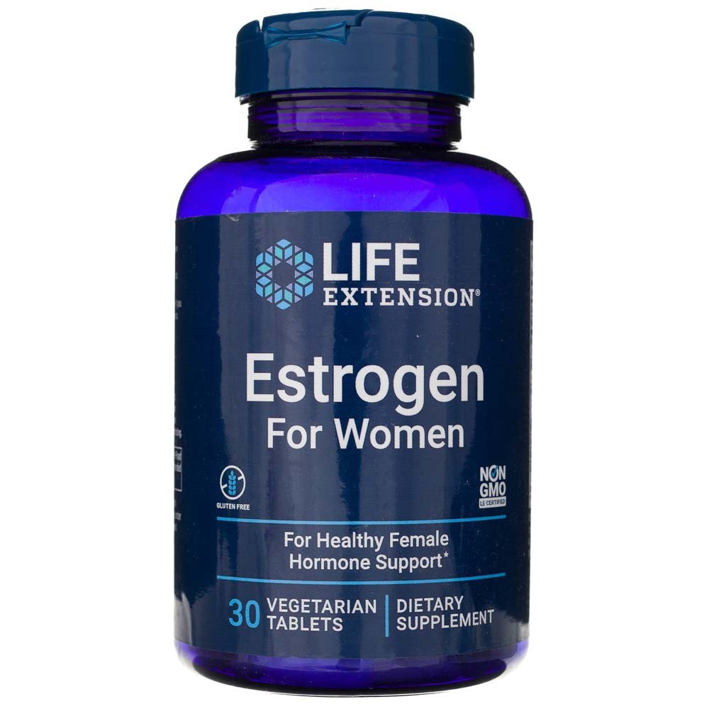 Life Extension estrogenas moterims - 30 tablečių