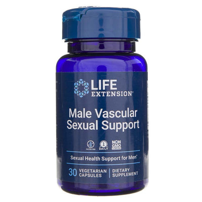 Life Extension Male Vascular Sexual Support - 30 kapsulių