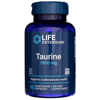 Life Extension Taurinas 1000 mg – 90 kapsulių