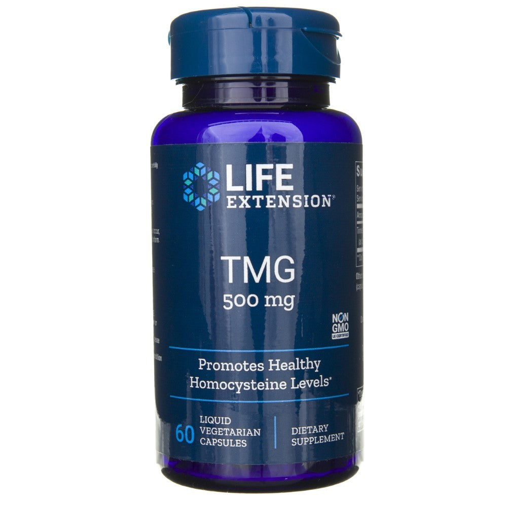 Life Extension TMG 500 mg – 60 kapsulių