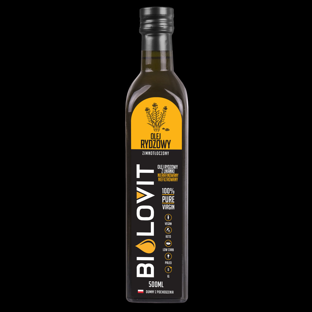 Bilovit šalto spaudimo kupranugarių aliejus - 500 ml