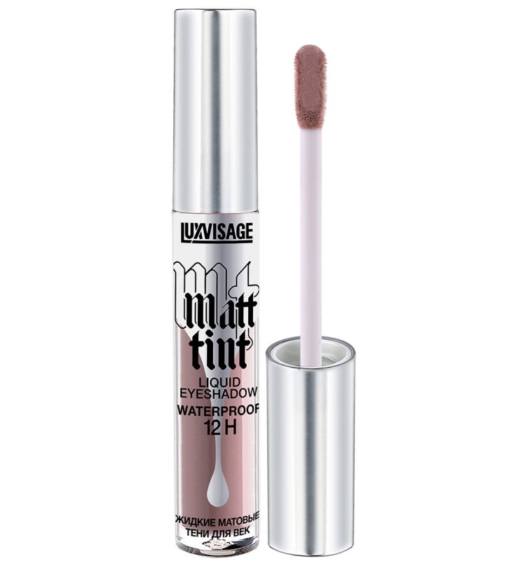 LUXVISAGE Skysti matiniai akiu seseliai Matt Tint Waterproof 12H, 105 tonas, 3 g kaina