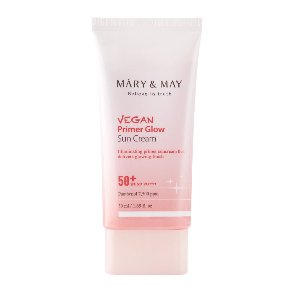 Mary&amp;May apsauginis gruntas nuo saulės SPF50+ Vegan Primer Glow - 50 ml