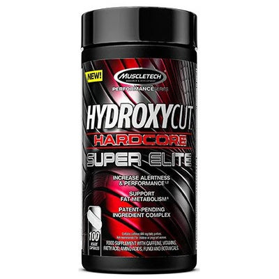 MuscleTech Hydroxycut Hardcore Super Elite - 100 kapsulių