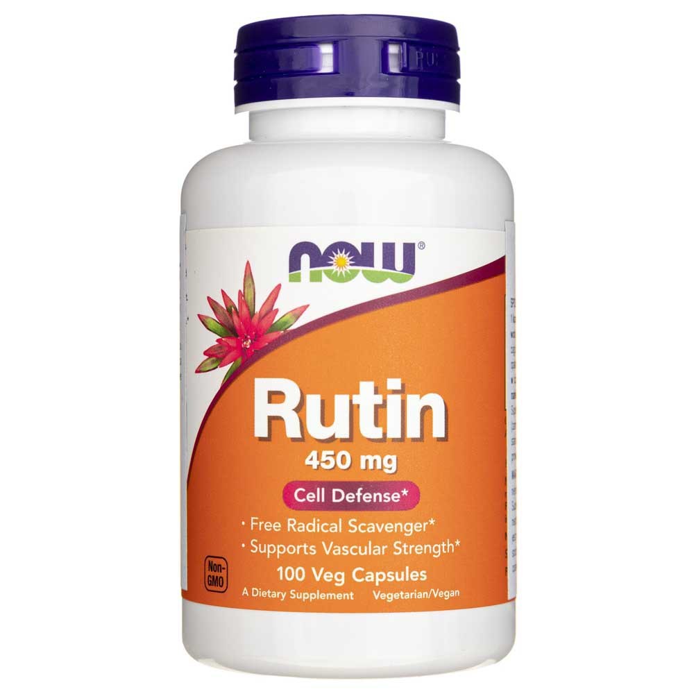 Now Foods Rutin 450 mg - 100 kapsulių