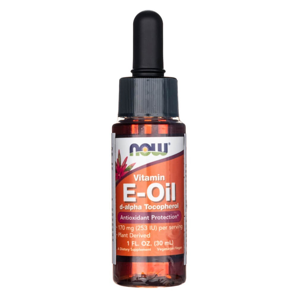 Now Foods Vitamin E-Oil, lašeliai - 30 ml