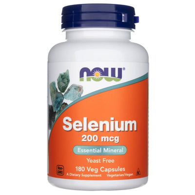 Now Foods Selenium 200 mcg – 180 kapsulių