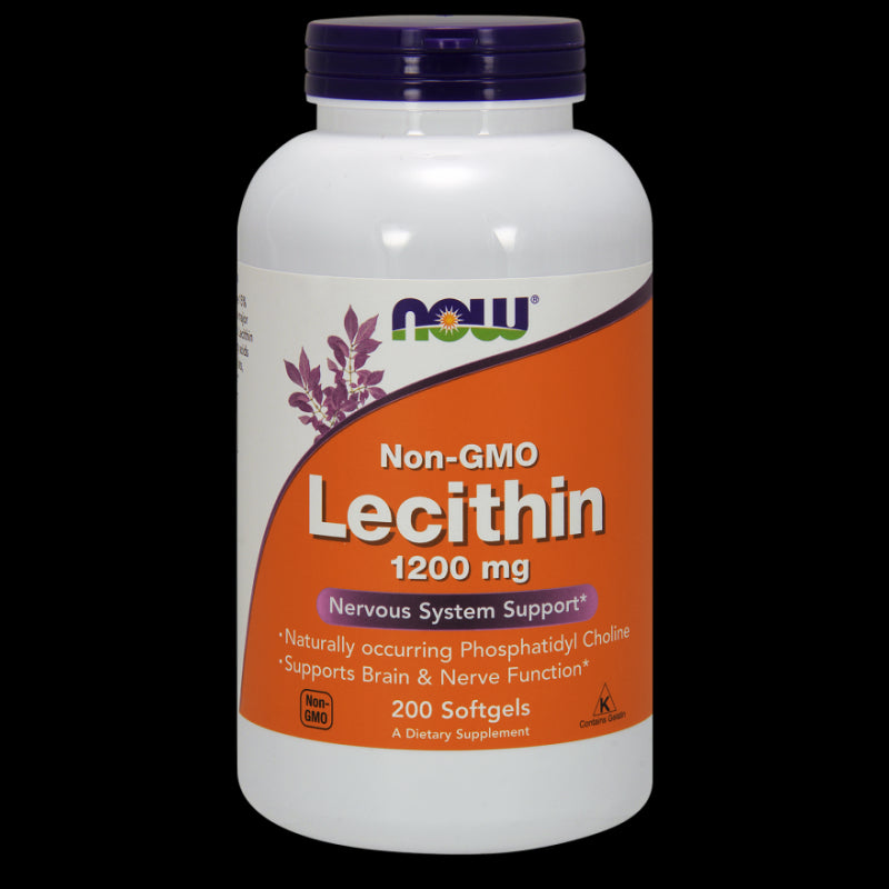 Dabar Foods Lecithin (Lecithin) 1200 mg - 200 kapsulių