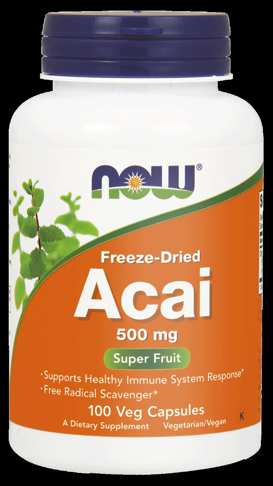 Dabar Foods Acai 500 mg – 100 kapsulių