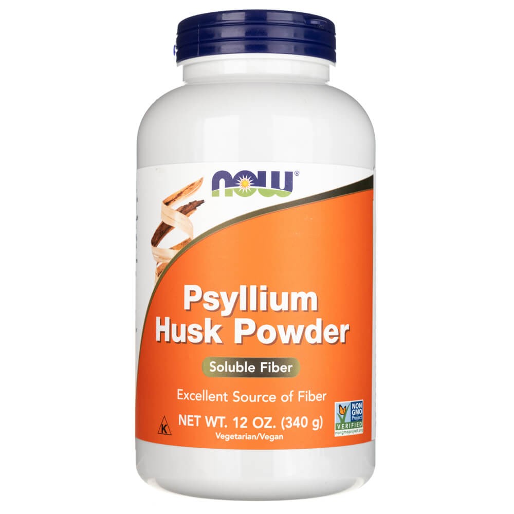 Now Foods Psyllium lukštų milteliai - 340 g