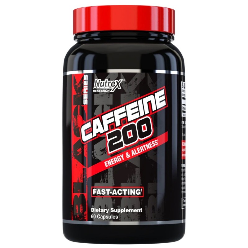 Nutrex Research Caffeine 200 mg – 60 kapsulių