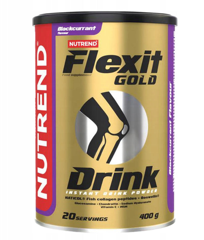 Nutrend Flexit Gold Drink juodųjų serbentų - 400 g