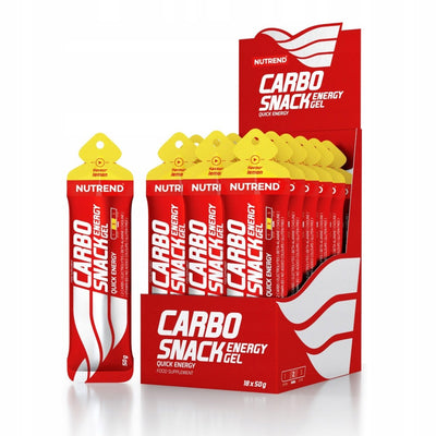 Nutrend Carbosnack (paketėlis) citrina - 18x50 g