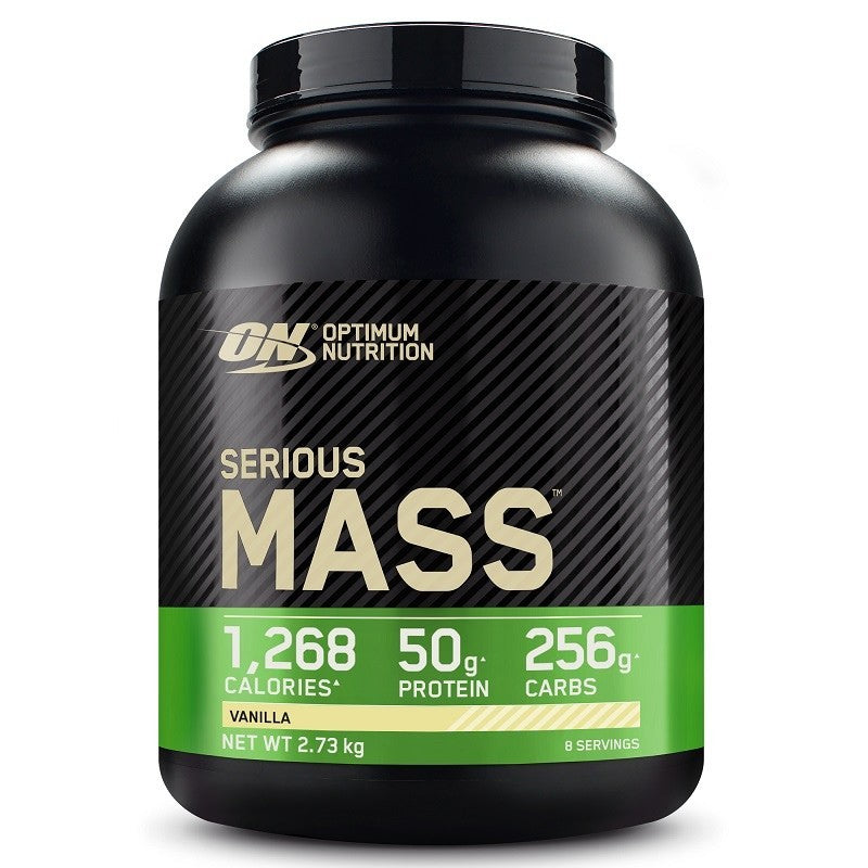 Optimum Nutrition Serious Mass, vanilė - 2730 g