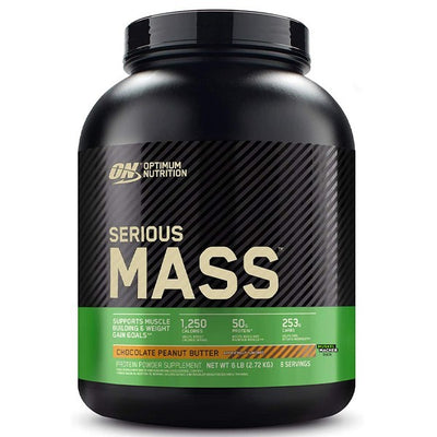 Optimal Nutrition Serious Mass, šokoladinis žemės riešutų sviestas - 2730 g