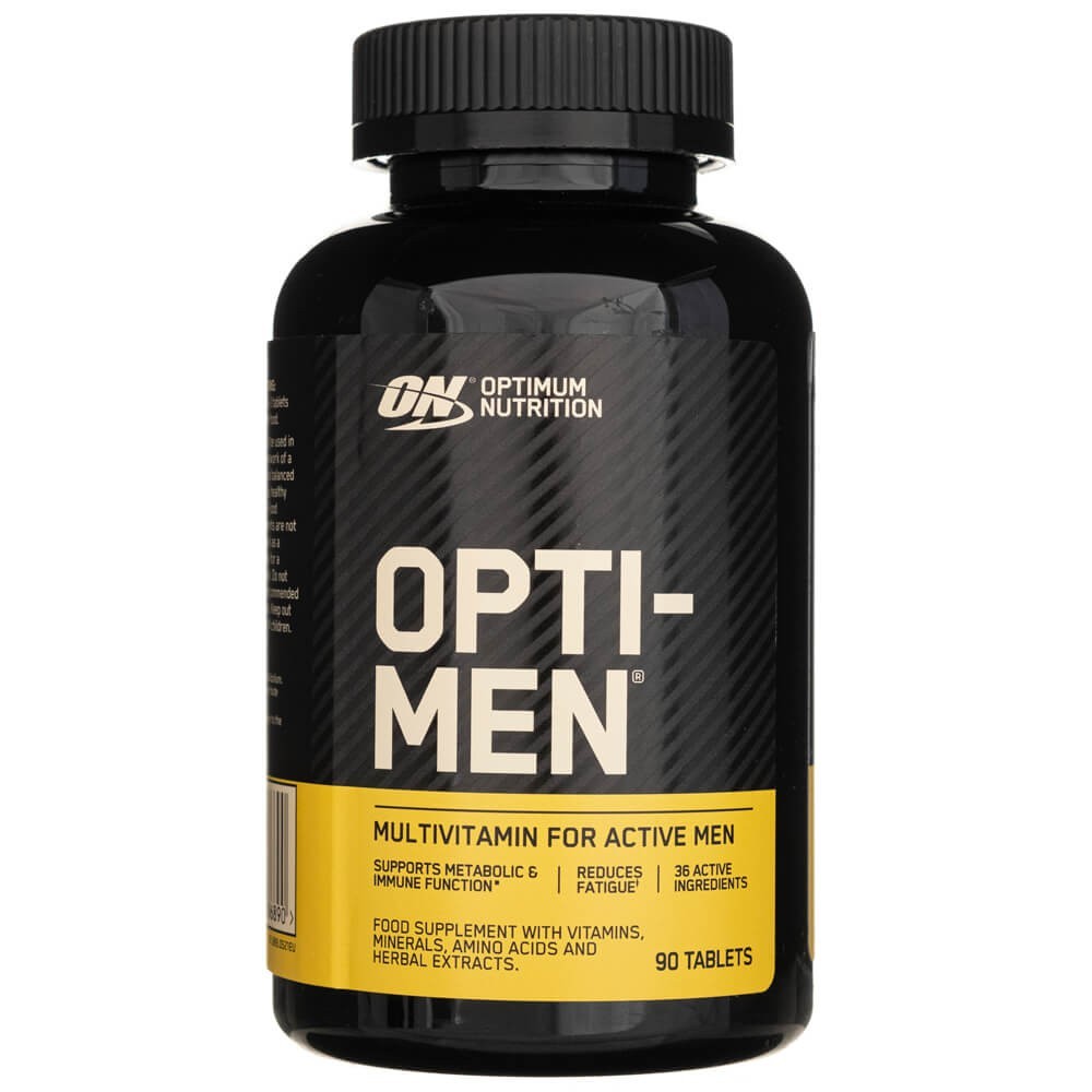 Optimum Nutrition Opti-Men (multivitaminai aktyviems vyrams) – 90 tablečių