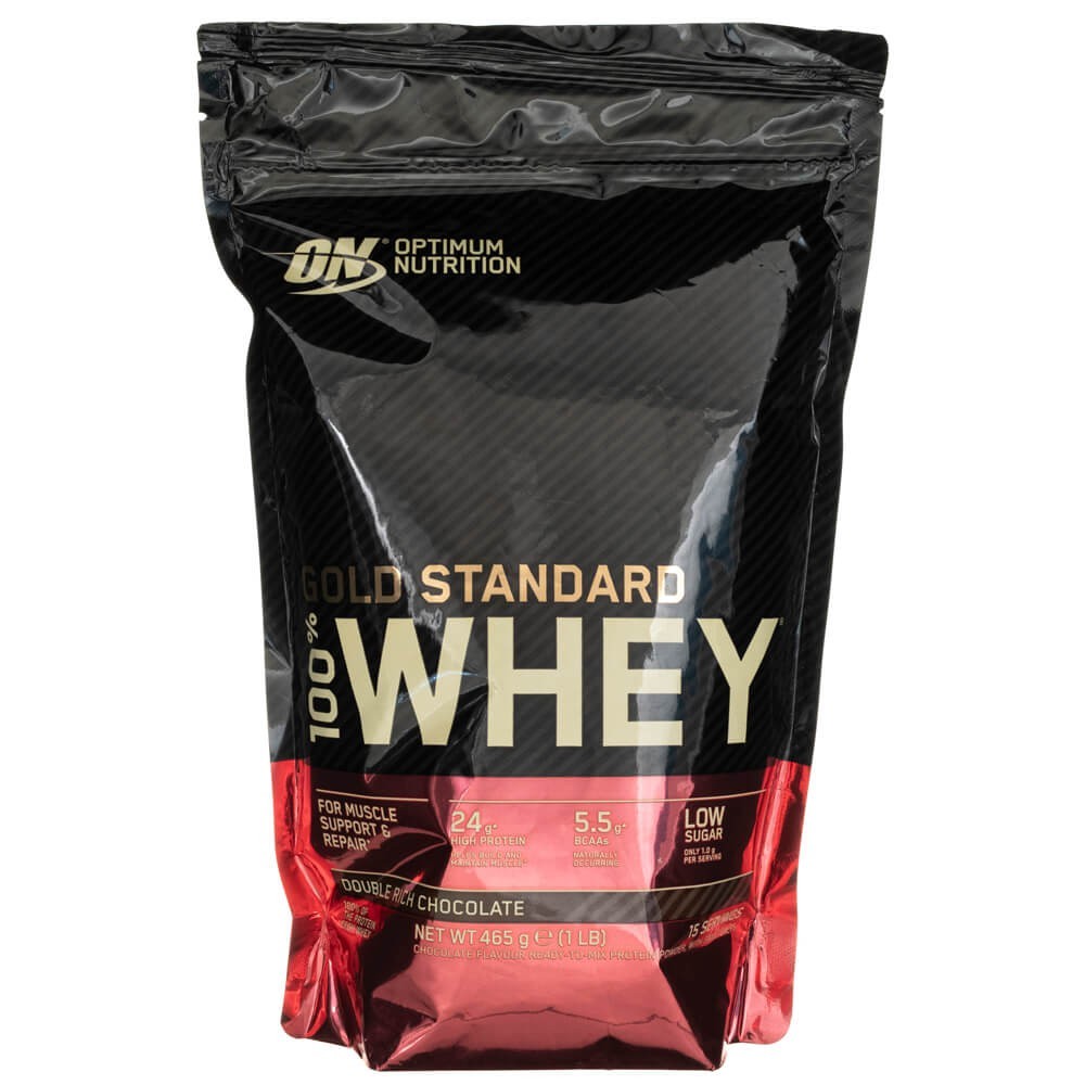 Optimal Nutrition 100% Whey Gold Standard, Double Rich Chocolate - 450 g