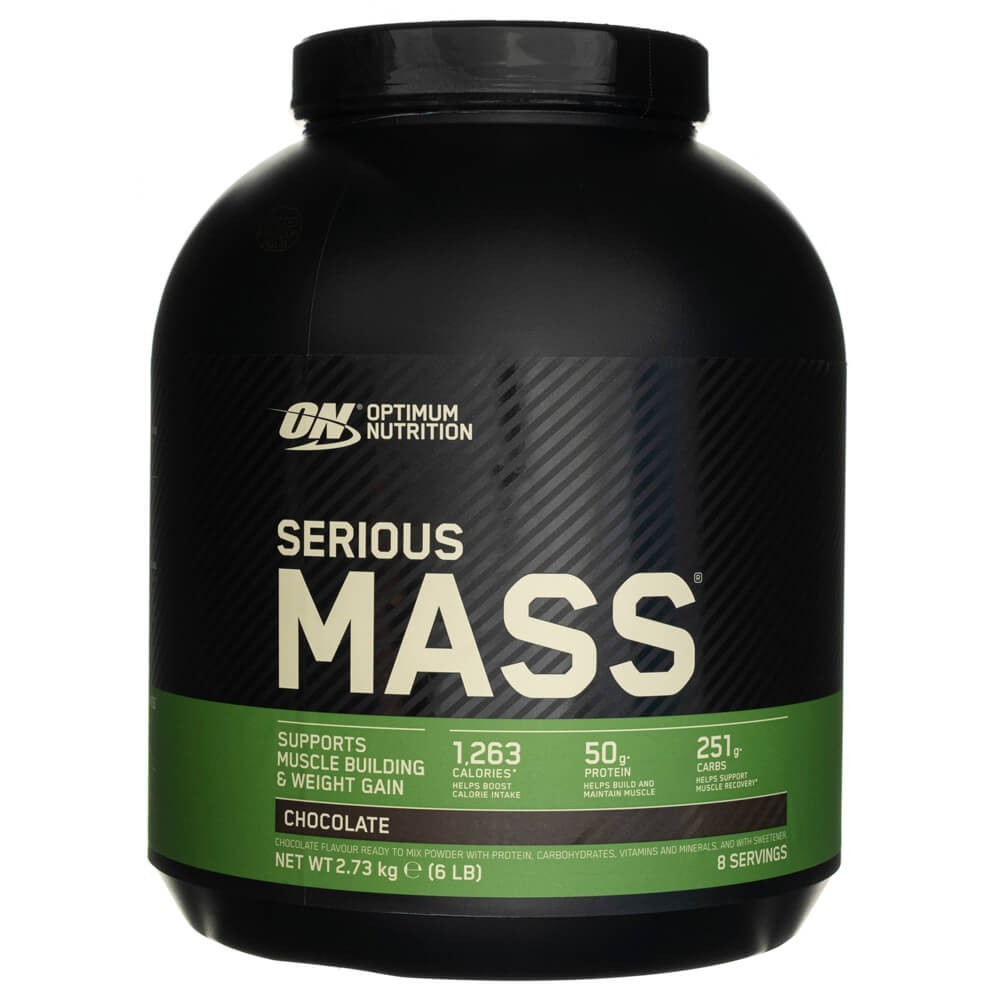 Optimal Nutrition Serious Mass, Šokoladas - 2730 g